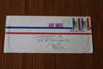 ENVELOPPE LETTER BY AIR MAIL ETATS UNIS D'AMERIQUE USA PLAINFIELD P/ MARSEILLE  FRANCE 1971 - Covers & Documents