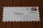 ENVELOPPE LETTER BY AIR MAIL ETATS UNIS D'AMERIQUE USA  NEW LONDON  P/ MARSEILLE FRANCE 1977 - Brieven En Documenten