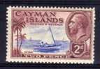 Cayman Islands - 1935 - 2d Definitive - MH - Kaimaninseln