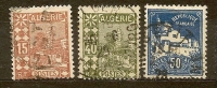 ALGERIA Algerie Algerien N. 39-45-47/US - 1926  - Lot Lotto - Usados