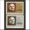 PORTUGAL AFINSA 956/957 - SÉRIE NOVA SEM GOMA, MNG - Unused Stamps