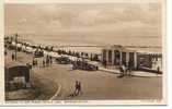 SOMERSET - BURNHAM ON SEA - ENTRANCE TO NEW MARINE DRIVE AND LAKE - ANIMATED 1939  Som135 - Other & Unclassified