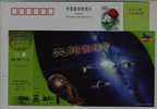 Explore The Solar System,planet,space,astronomy,China 2002 Beijing Planetarium Admission Ticket Pre-stamped Card - Astronomie