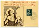 VILLE DE FOSSES. VII ème CENTENAIRE DE LA FETE-DIEU. 1246 - 1946. - Fosses-la-Ville