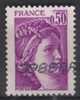 France 1978 - Y & T - Oblitéré - N°  1969 Sabine De Gandon - 1977-1981 Sabine Of Gandon