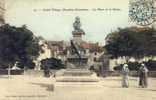 CANET VILLAGE ... LA PLACE ET LA STATUE - Canet En Roussillon