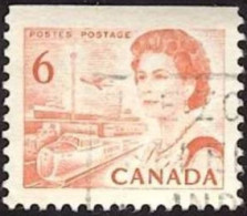 Pays :  84,1 (Canada : Dominion)  Yvert Et Tellier N° :   382 A-1 (o) Du Carnet / Michel 429-Gxo - Postzegels