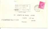 N° Y&t   609      Lettre    LONDRES    Vers    FRANCE  01 AOUT 1972 - Marcofilie