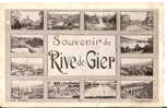 FRANCE / RIVE DE GIER : Multi Vues (CPA 1936) - Rive De Gier