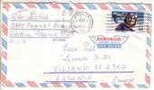 GOOD USA Postal Cover To ESTONIA 1992 - Good Stamped: Aviation - Brieven En Documenten