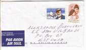 GOOD USA Postal Cover To ESTONIA 2000 - Good Stamped: Langley ; Keller / Sullivan - Covers & Documents