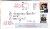 GOOD USA Postal Cover To ESTONIA 1997 - Good Stamped: Children ; Black Heritage - Cartas & Documentos