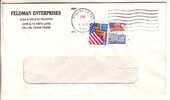 GOOD USA Postal Cover To ESTONIA 1998 - Good Stamped: Flags - Briefe U. Dokumente