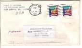 GOOD USA Postal Cover To ESTONIA 2002 - Good Stamped: Flags - Lettres & Documents