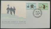 Australian Antarctic Territory 1984 75th Anniversary Pole Exp. FDC  Davis - FDC