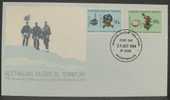 Australian Antarctic Territory 1984 75th Anniversary Pole Exp. FDC  Macquarie Island - FDC