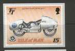 Ile De Man Carte Maximum Dimension 14,5 Cm X 10,5 Cm Norton - Motos