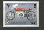 Ile De Man Carte Maximum Dimension 14,5 Cm X 10,5 Cm Honda - Motos