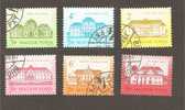 Hongrie N°3064 à 3069 Oblitéré Chateaux - Used Stamps