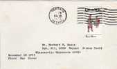 3548  FDC.TORONTO 1973,( Canada), Indios Algonquins - Briefe U. Dokumente