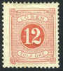 Sweden J16 Mint Hinged 12o Pale Red Postage Due From 1882 - Portomarken