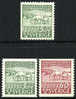 Sweden #374-76 XF Mint Hinged Agricultural Set From 1946 - Nuevos
