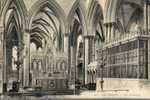 (2) - 1 Old UK Postcard - 1 Carte Ancienne De Grande Bretagne - Salisbury Cathedral - Salisbury