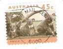 TIMBRE AUSTRALIA " LE KOALA" 45 C - OBLITERE - Sammlungen