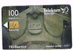 SLOVENIA (SLOVENIJA)  - TELEKOM SLOVENIJE  -  SVETLINI STEBER // MARIBOR   100 IMP. - USATA (USED)° -  RIF. 3123 - Eslovenia