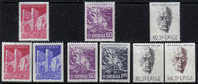 Sweden #677-85 XF Mint Hinged 3 Sets From 1965 - Nuovi