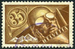 Switzerland C6 Used 35c Airmail From 1923 - Usati