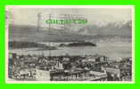 VANCOUVER, BC  - NORTH SHORE & BURRARD INLET FROM HOTEL VANCOUVER - TRAVEL IN 1931 - - Vancouver