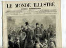 Judaica Paris Intérieur De La Synagogue De La Rue De La Victoire 1874 - Zeitschriften - Vor 1900