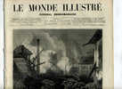 Paris L’explosion De Saint-Denis Usines Poirier 1874 - Revues Anciennes - Avant 1900