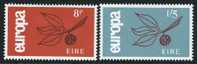 Ireland #204-05 Mint Hinged Europa Set From 1965 - Ongebruikt