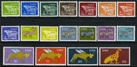 Ireland #290-304 Mint Hinged Set From 1971-75 - Unused Stamps