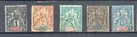 GUAD 197 - YT 27-28-30-31-32 Obli - Used Stamps