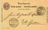 Tarjeta , Entero Postal, ZURICH 1902 ( Suiza), Entier Postal - Briefe U. Dokumente