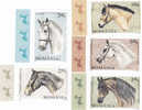 Horses BREEDS,Chevaux  Mint Full Set + Margin 2010  MNH **  - Romania. - Gebruikt