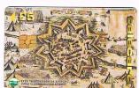 CIPRO (CYPRUS) - CYTA  (CHIP) - 1998 THE SIEGE OF NICOSIA BY THE TURKS IN 1570   -  USED - RIF. 483 - Cyprus