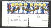 1986 Michel 1005-1006 Pair With Margin MNH - Unused Stamps