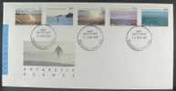 Australian Antarctic Territory 1987 Scenes FDC Panania NSW Postmark - FDC