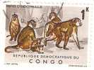 TIMBRE DU CONGO "PAPIO CYNOCEPHALUS" 1 K OBLITERE - Usados