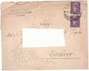 A0225 - 2 X 50 Cent.imp.senza Fasci Su Lettera In Distretto VG Torino 18-05-1946 - Storia Postale