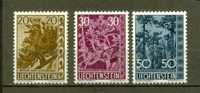 LIECHTENSTEIN N° 356 à 358 ** - Nuevos