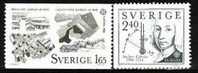 Suede 1982 Yv.no.1169-70 Neufs** - Unused Stamps