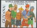 Scoutisme Guyana 1998 Yvertn°   Bloc 19b (°) Used Oblitéré Cote 90 FF - Oblitérés