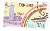 TIMBRE NORVEGE 1992 "Expo 92 " Oblitéré - Used Stamps