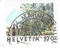 TIMBRE SUISSE - "THEME PAYSAGES" HELVETIA 170 -OBLITERE - Collections