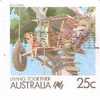AUSTRALIA "HOUSING LIVING TOGETHER" 25 C - OBLITERE - Collections
